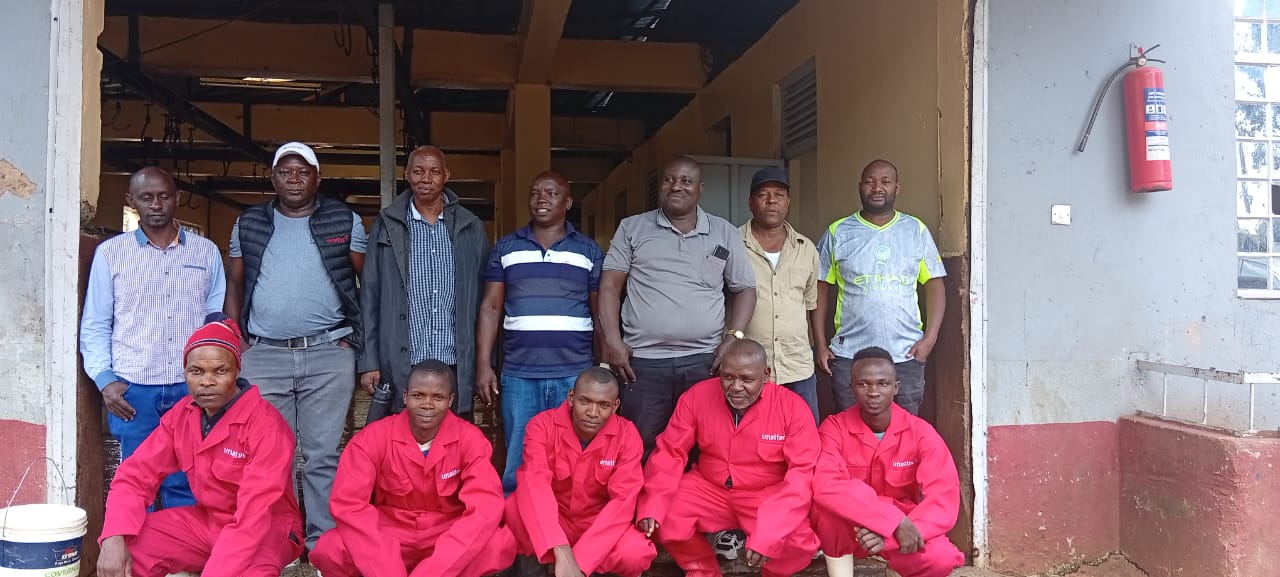 Top Meat slaughtering team